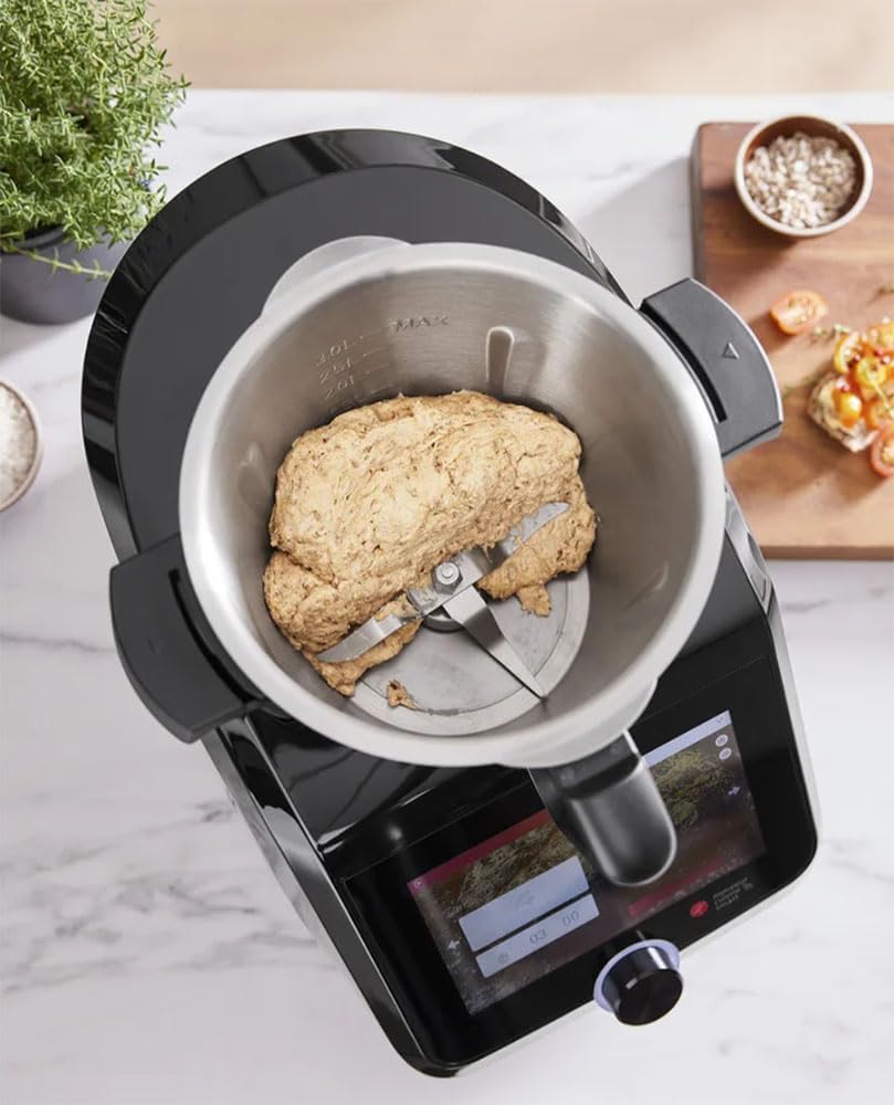 PSIDE SILVERCREST® Monsieur Cuisine Smart BLACK EDITION »SKMS 1200 B1«, 1200 W negro
