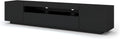 Mueble de TV BIM 200 cm - Aparador universal con frentes laminados, suspendido o de pie - Mueble para televisión, mueble HiFi para salón, negro mate