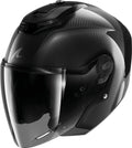 SHARK, Casco de moto tipo jet RS Jet Full Carbon Antracita Carbono Dad, L