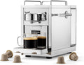 La Original 2, cafetera de cápsulas compatible con Nespresso®, máquina de espresso de acero inoxidable, diseño escandinavo, cafetera duradera y reparable