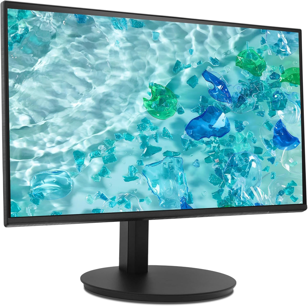 acer Vero CB242YGbirf, Monitor PC 23.8" Full HD IPS, 120Hz (1920x1080, AdaptiveSync, 1ms VRB, 250 Nits, BlueLightShield Pro, Flicker-Less, 1xVGA/1xHDMI 1.4) Monitor PC con soporte ajustable, color negro