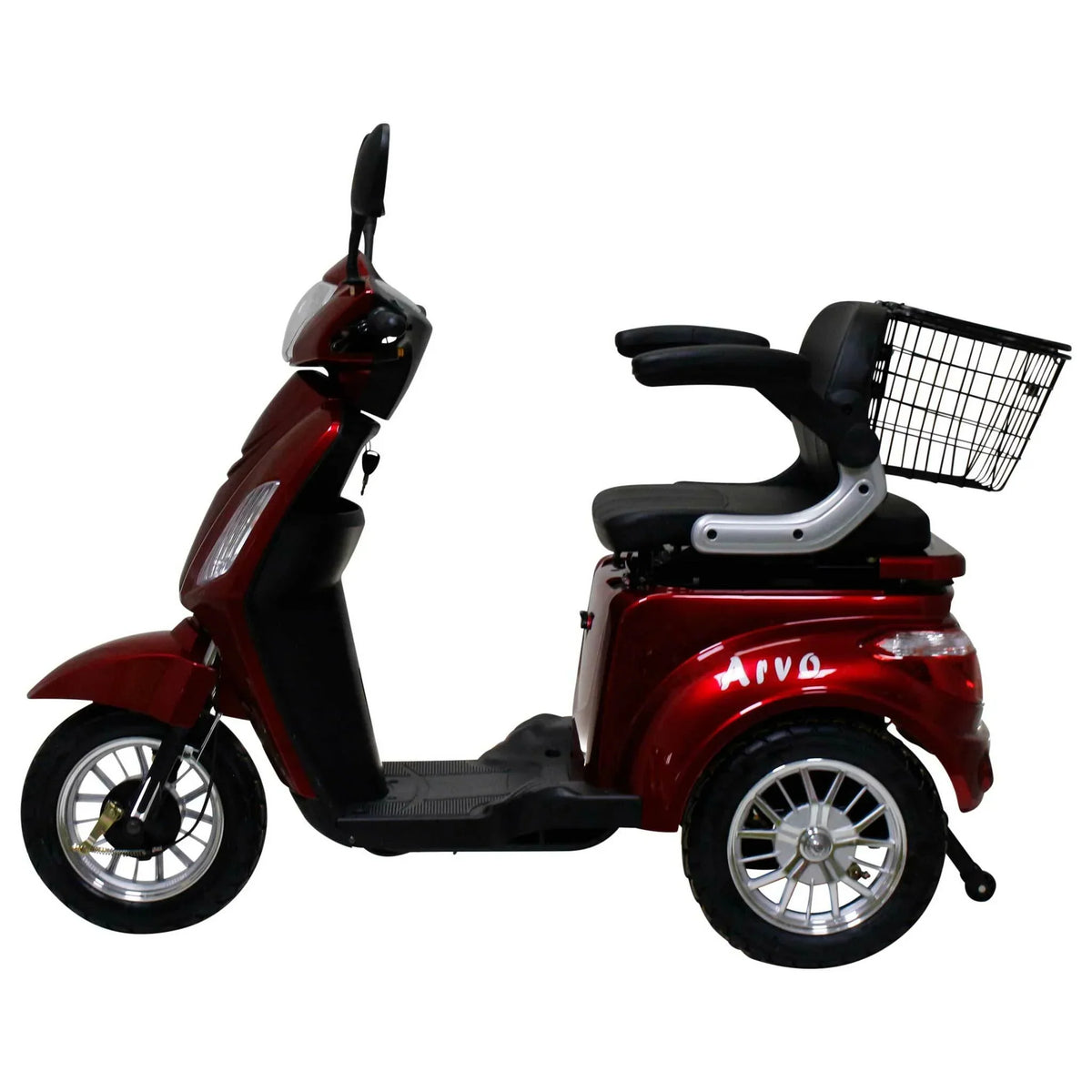 Scooter eléctrico para personas mayores Arvo P300 Rojo