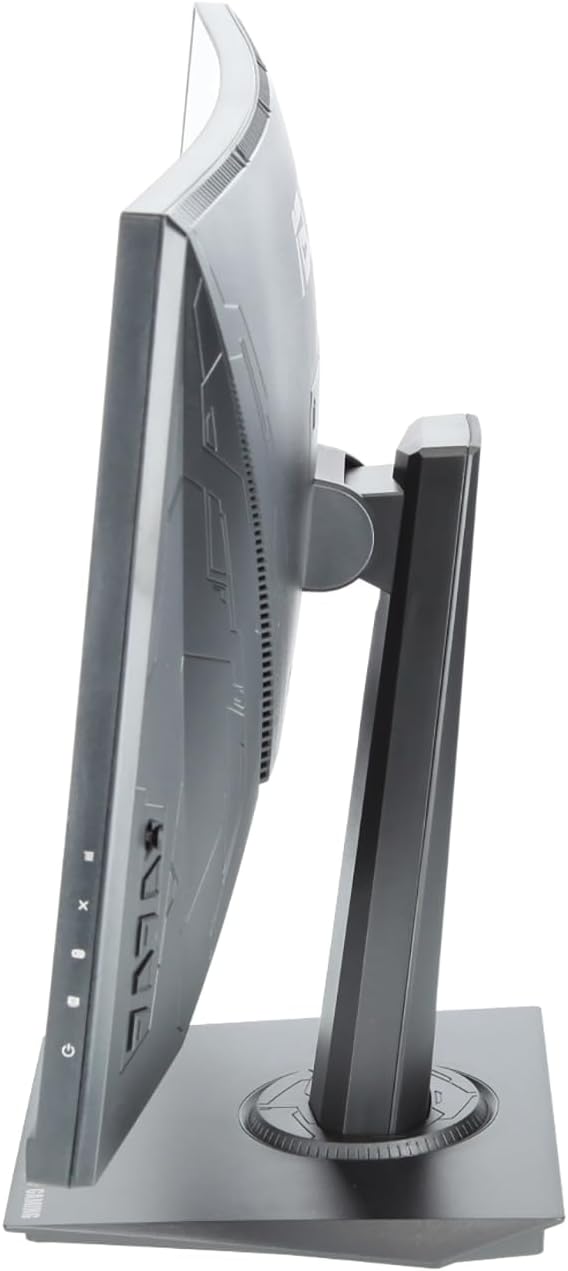 ASUS TUF Gaming VG24VQE - Monitor gaming de 23,6" FHD - Panel VA curvo - 1ms - 165Hz - 1920x1080 - 250cd/m² - 1x DP y 2x HDMI - ELMB - AMD FreeSync Premium - Altavoces - Shadow Boost