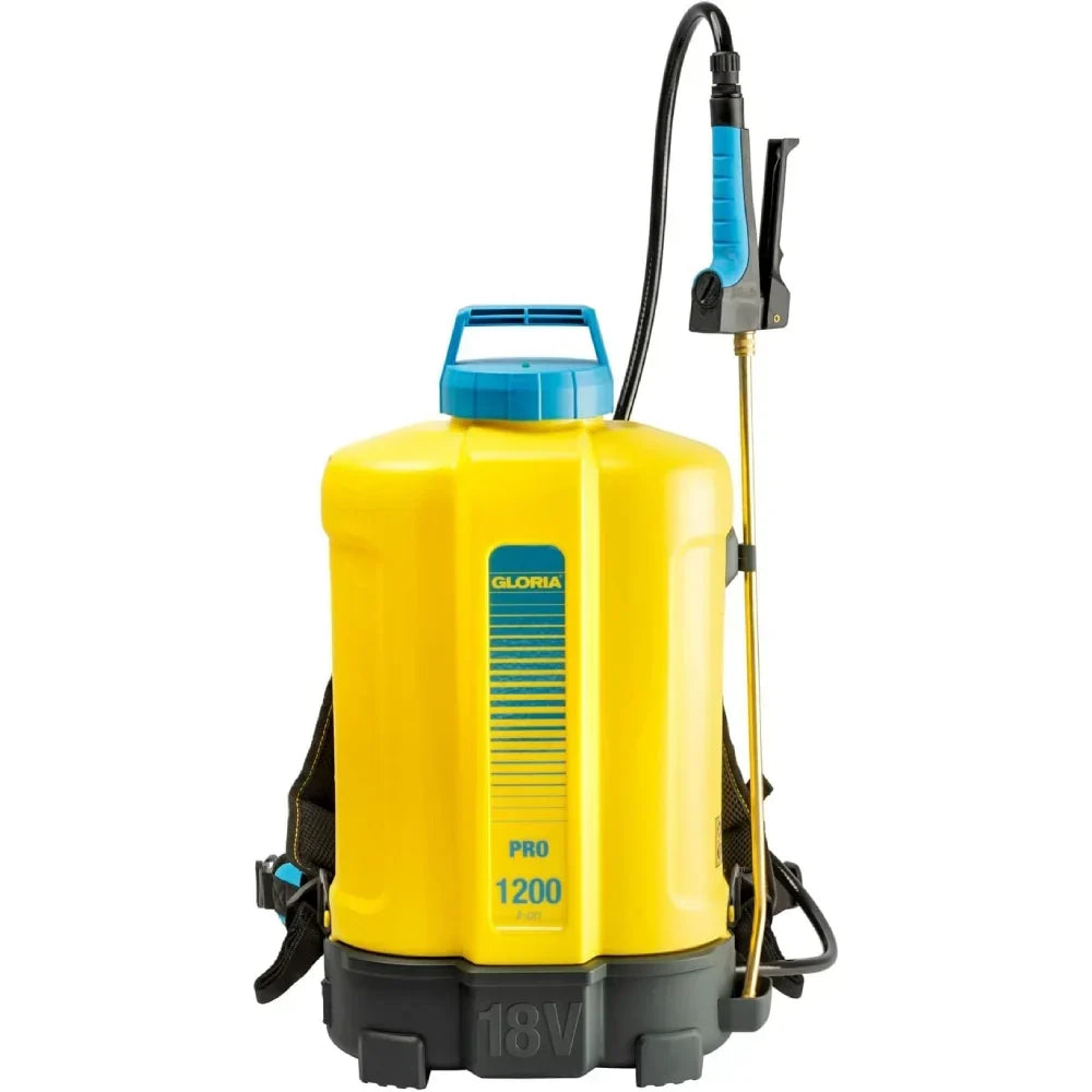 Pulverizador de mochila a batería Pro 1200 Li-Ion 12 L, fumigadora para protección de plantas y control de malezas, compatible con batería de 18V