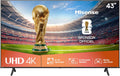 Hisense Smart TV 43 pulgadas 43A6Q 4K UHD Dolby Vision HDR VIDAA con Youtube, Netflix, Disney+, Channel + (Modelo 2025)