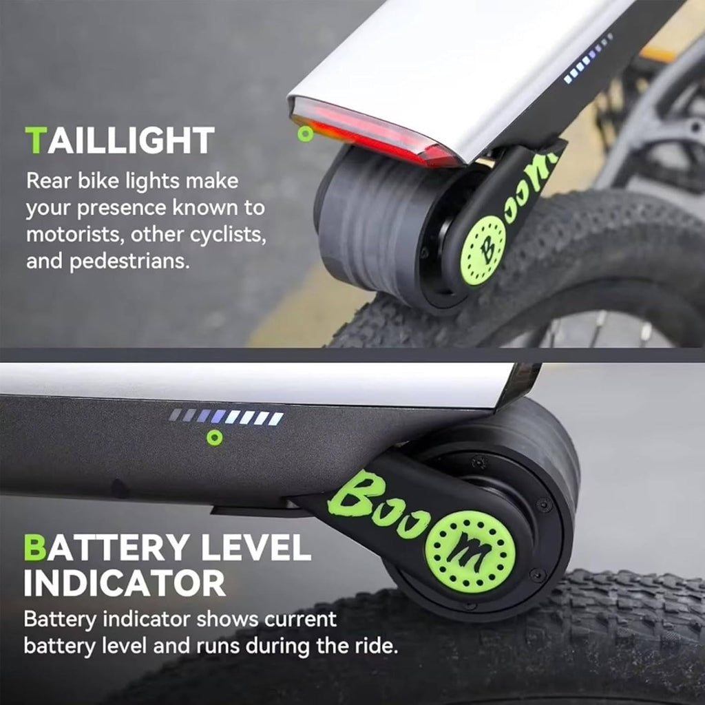 Kit de conversión para bicicleta eléctrica + adaptador de tija de sillín, 6 velocidades, máx. 25 km/h, ligero (2 kg) y fácil de transportar + control por aplicación, ideal para bicicletas de montaña y carretera
