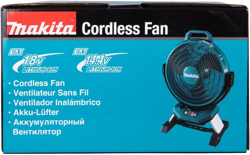 Ventilador inalámbrico Makita DCF301Z 18V (sin batería, sin cargador)