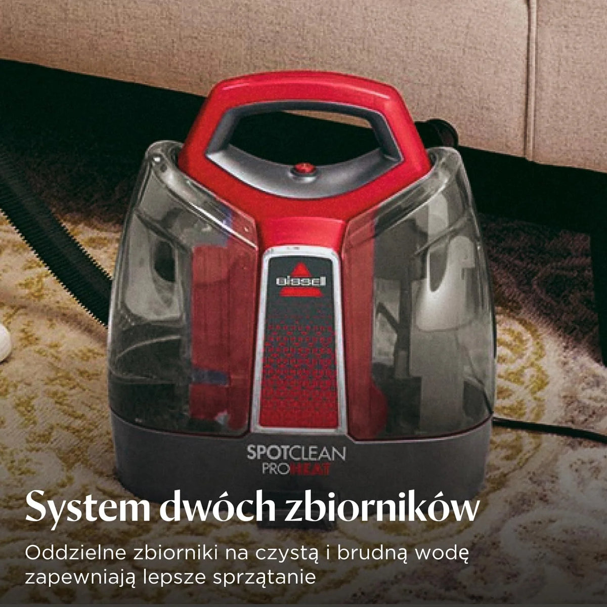 BISSELL SpotClean ProHeat Odkurzacz Piorący do Tapicerki 330W 36988