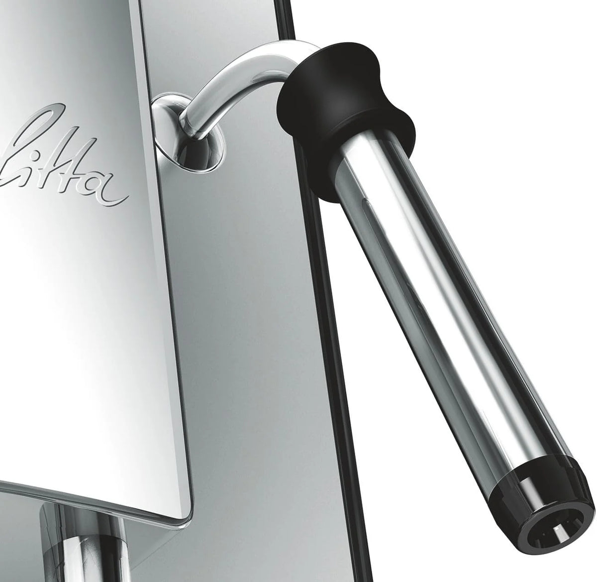Melitta Caffeo Solo & Milk E953-202, smukły automatyczny ekspres do kawy z dyszą do spieniania mleka, 1,2 l, srebrny