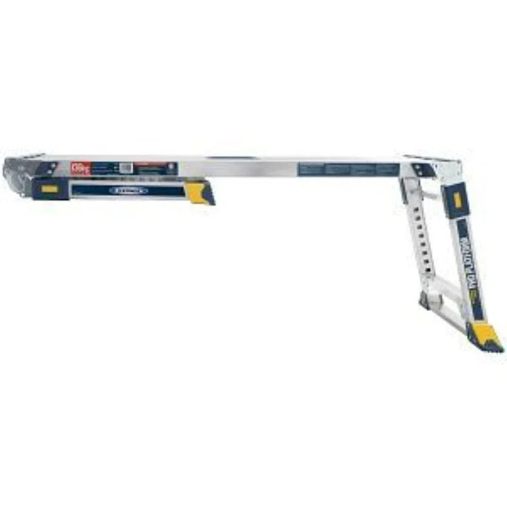 Plataforma de trabajo ajustable Work & Access 79023 de aluminio, altura ajustable, plataforma antideslizante