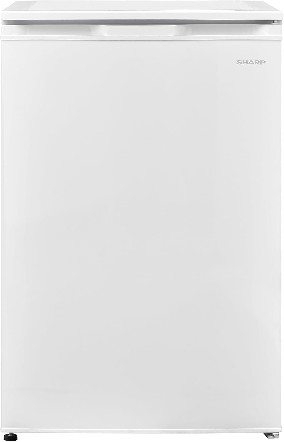 Frigorífico independiente SHARP SJ-UD121T2W-EU con congelador (clase de eficiencia energética D, 121 L, 40 dB), (cajón para verduras), blanco, al. 83,8 x an. 54 cm