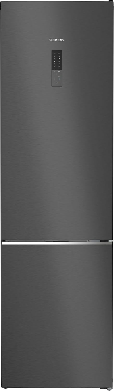 SIEMENS KG39EAICA iQ500 Kühl-Gefrier-Kombination, 201 x 60 cm, 249 L Kühlen + 94 L Gefrieren, LowFrost seltener abtauen, LED-Beleuchtung gleichmige Ausleuchtung, BigBox Platz für groes Gefriergut