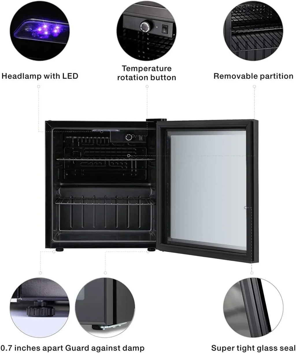 Mini refrigerador para bebidas Antarctic Star con capacidad para 60 latas
