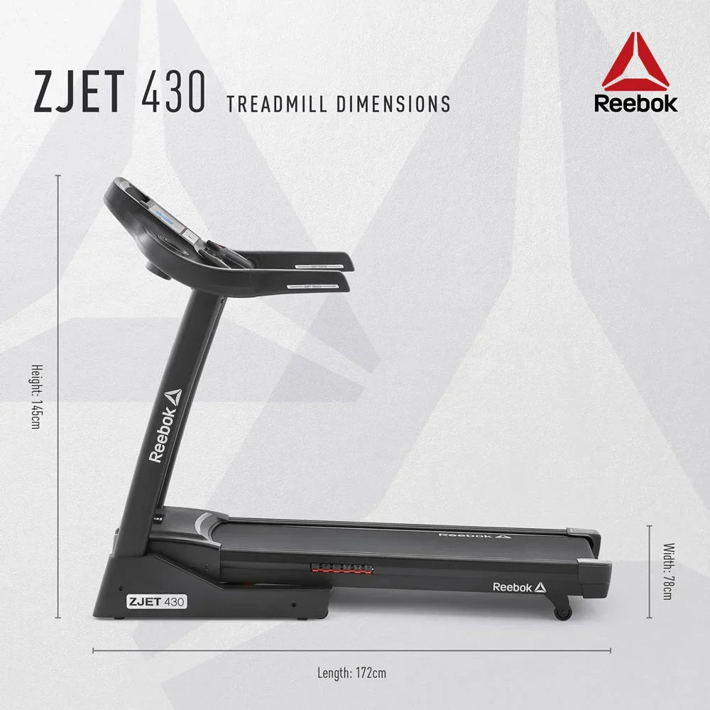 Cinta de correr Bluetooth Reebok ZJET 430