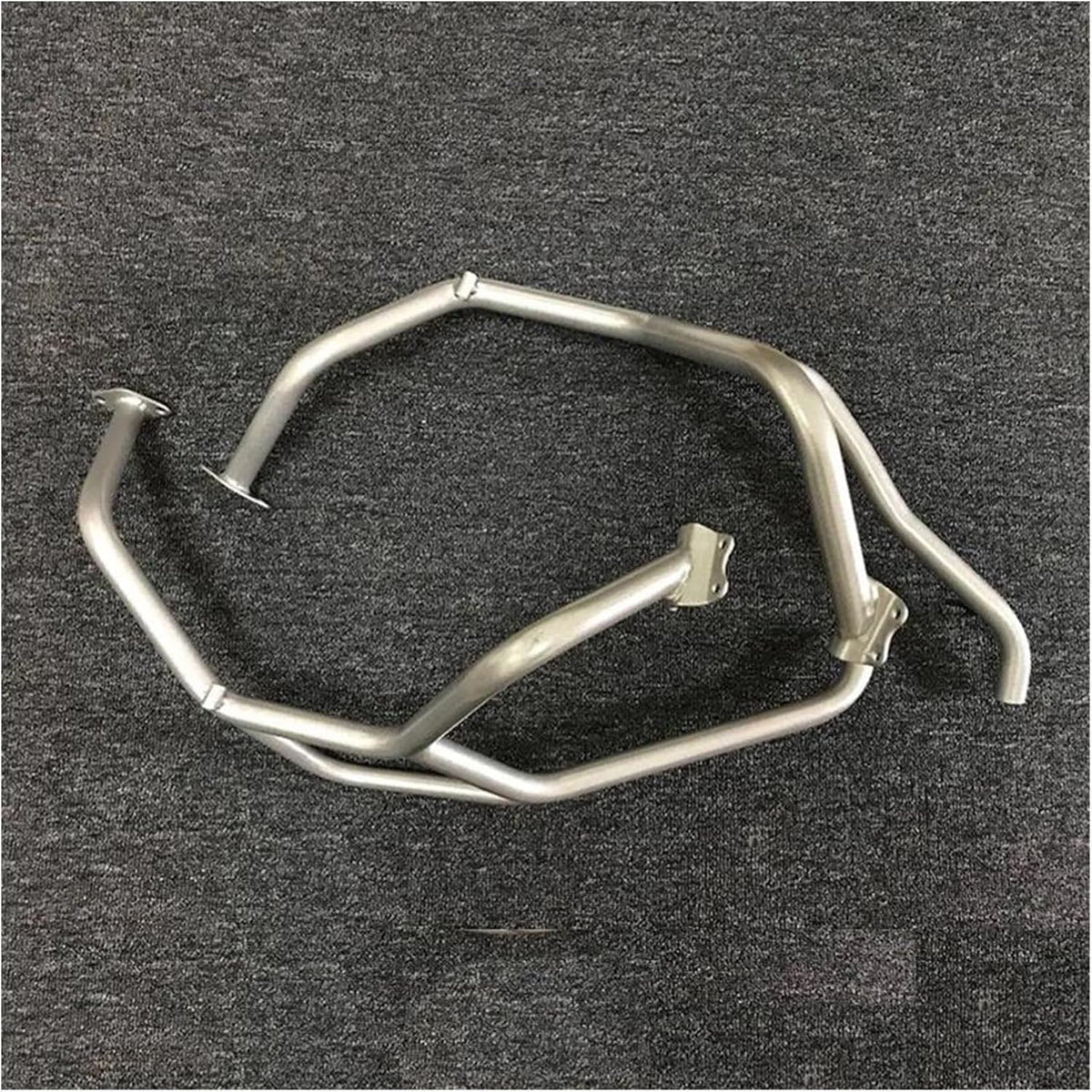 Juego completo de protección de motor para motocicleta, barras de protección de carenado, defensas de tanque para BMW F650GS, F700GS, F800GS 2008-2018, protectores de cárter (plata)
