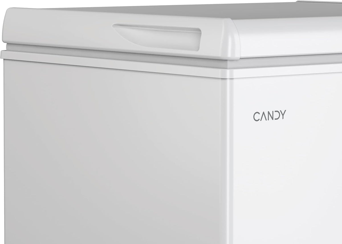 CANDY - Congelador arcón - CCHH 100 E - Capacidad neta total 97 litros, Nivel sonoro 39 dB, Frío estático, Capacidad de congelación 4,5 kg/24 h, Clase energética E