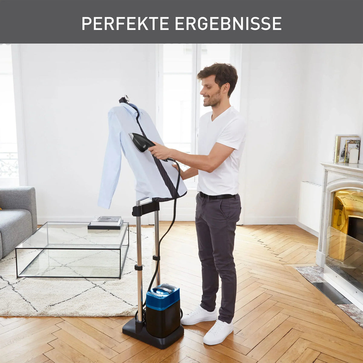 Centro de planchado a alta presión Tefal Ixeo Power con Smartboard, 5,8 bares, golpe de vapor de 200 g/min, refresca y desinfecta, QT2022