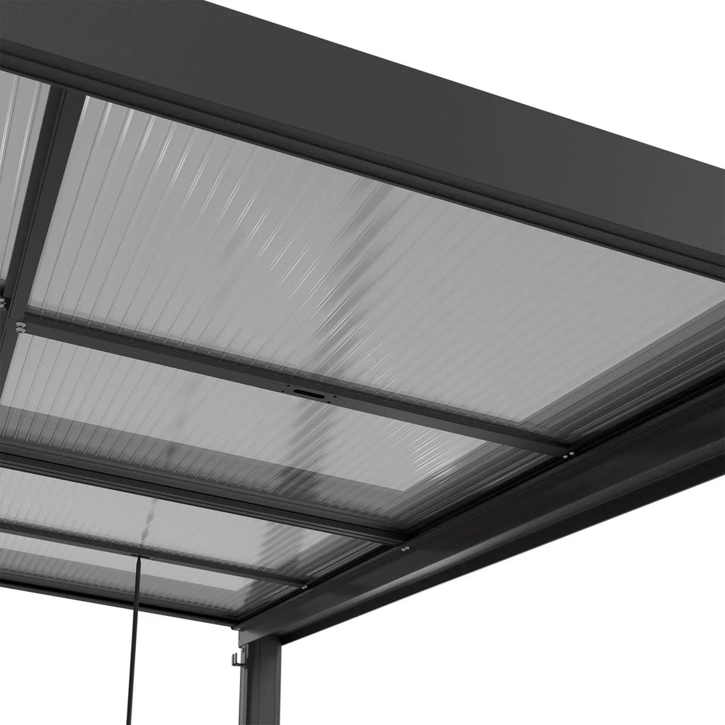 2025 Toldo para terraza Jakarta con paneles de policarbonato