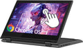 Lenovo Chromebook 300e portátil convertible 2 en 1 con pantalla táctil de 11,6 pulgadas, Intel Celeron N4020 1,1 GHz, 4 GB de RAM, 32 GB de SSD, teclado japonés, Chrome OS (Reacondicionado)