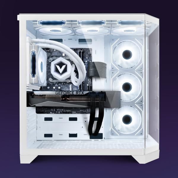 VIBOX PC Gamer Intel Core i7 12700KF 5,0 GHz Nvidia RTX 5070 12 GB 32 GB RAM 1 TB NVMe M.2 SSD Windows 11 WiFi Blanco