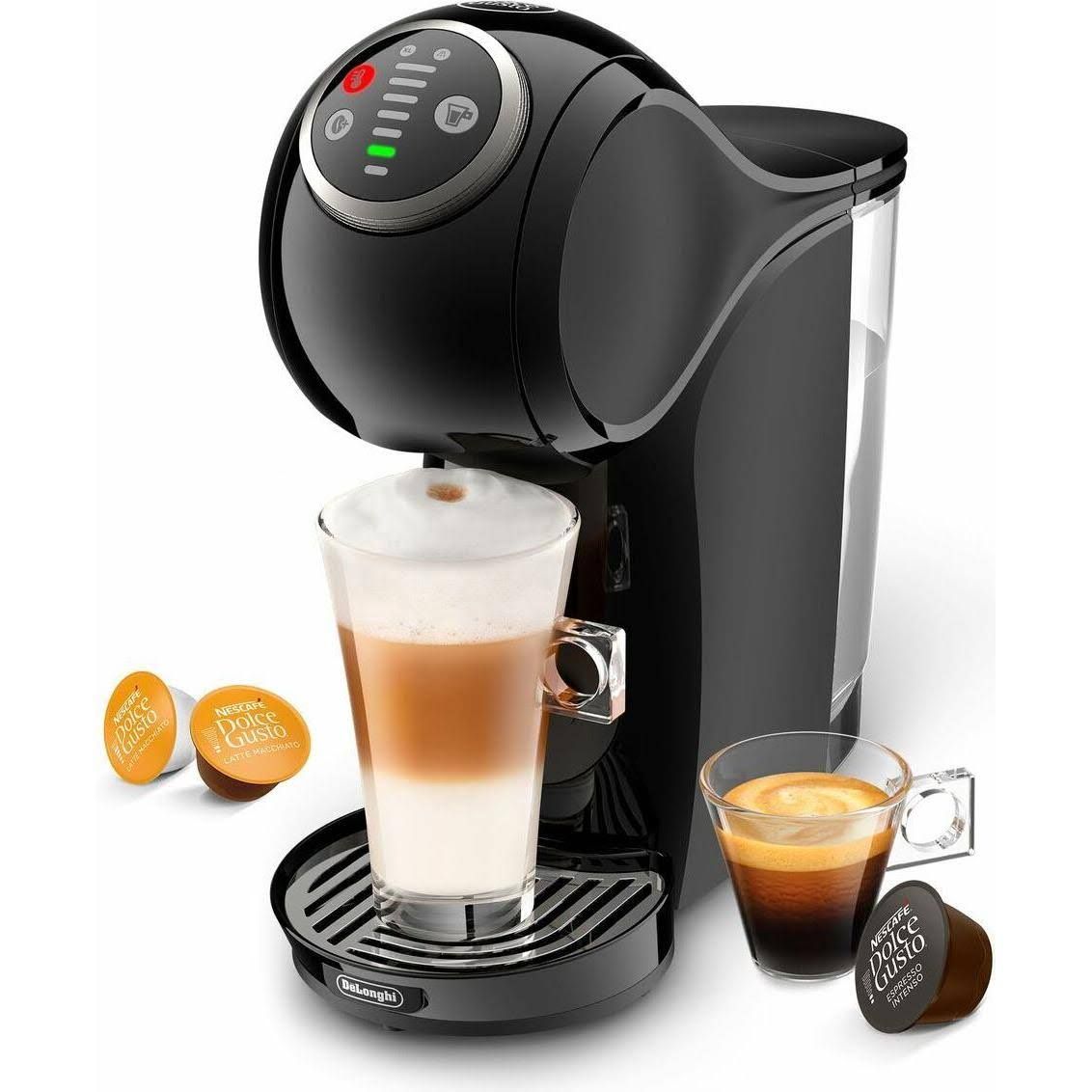 Cafetera de cápsulas DeLonghi Genio S Plus Negra