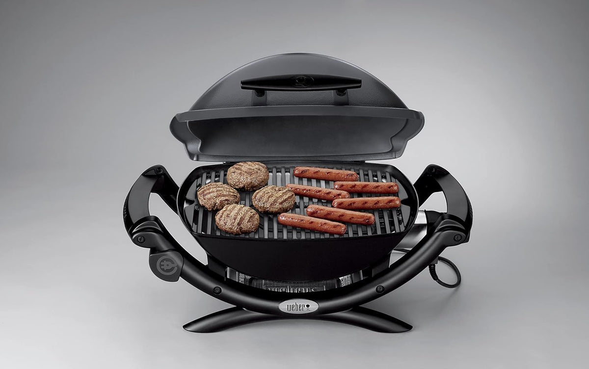 Barbacoa eléctrica Weber Q1400 gris oscuro 2200 vatios