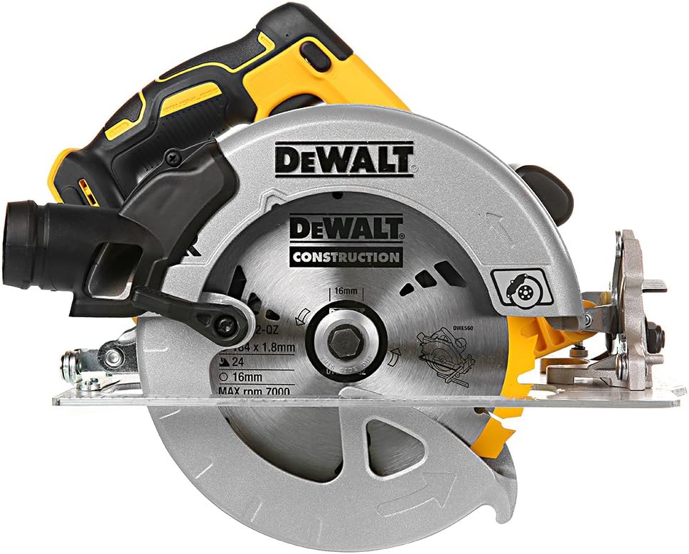 Dewalt DCS570N Bezszczotkowa Piła Tarczowa XR 18 V, Wielokolorowa, 184 mm