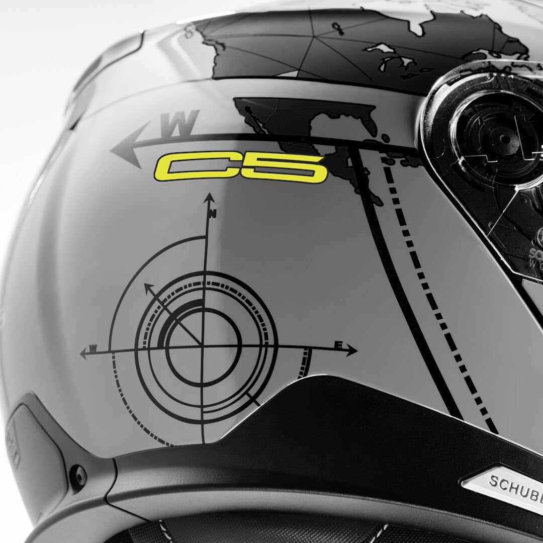 Casco modular SCHUBERTH C5 Gris 415910