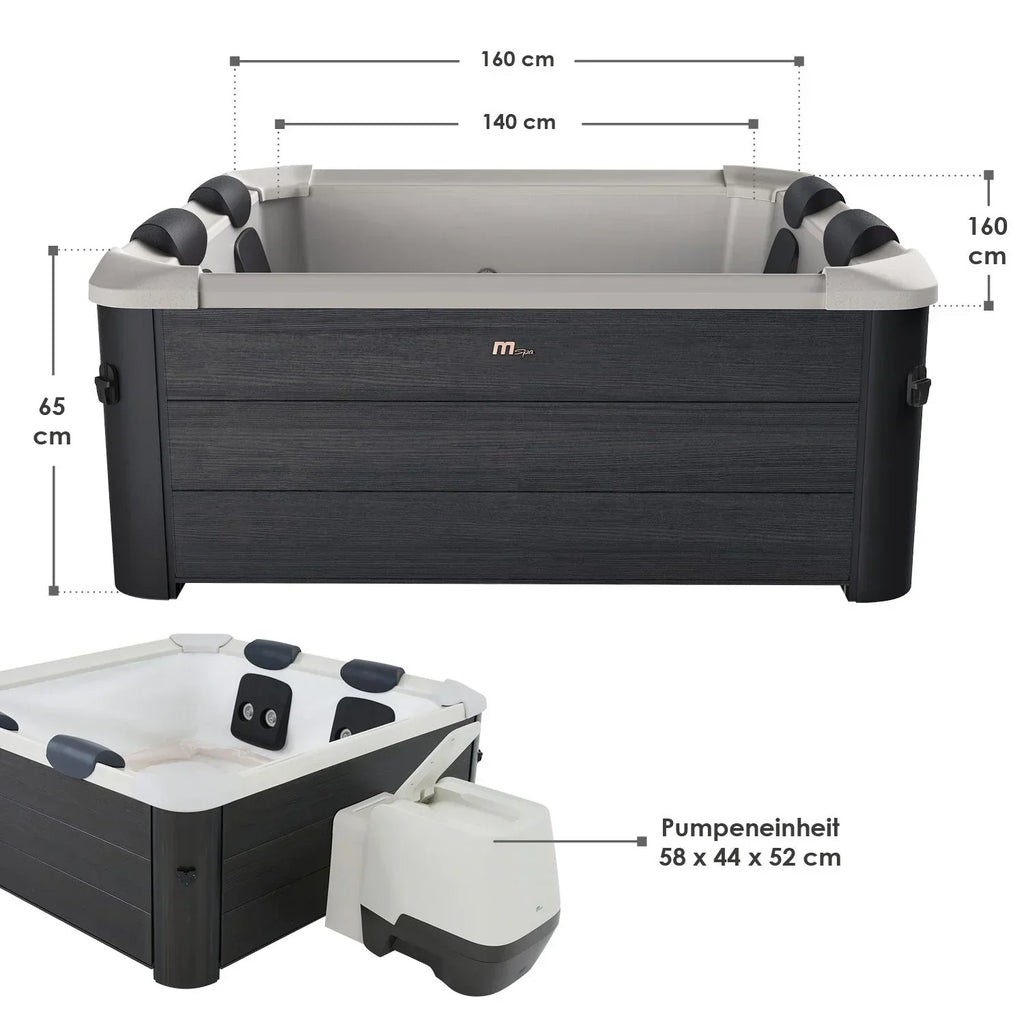 Jacuzzi Spa Oslo 2026 con iluminación LED