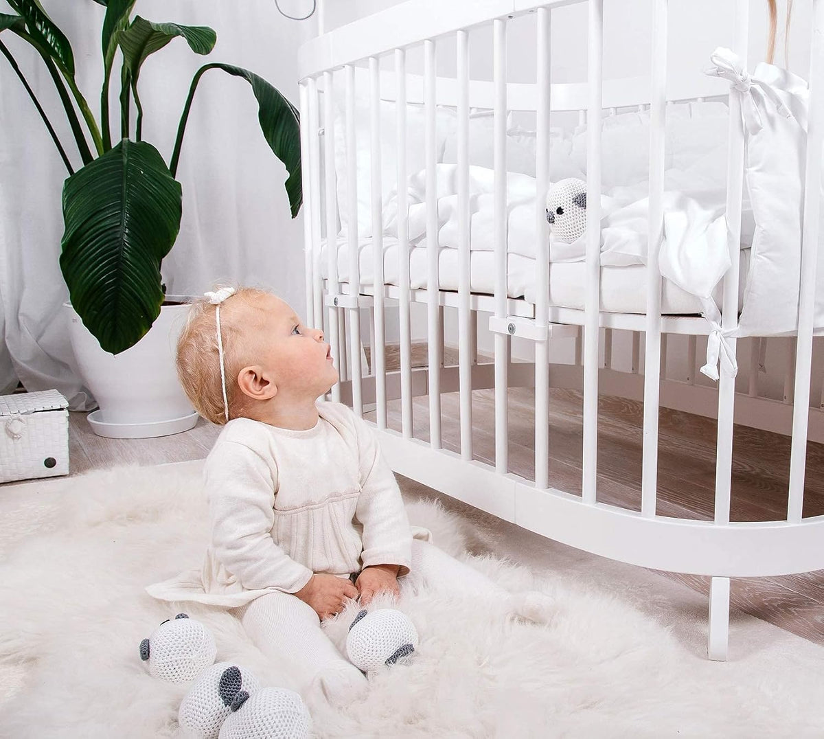 Cuna 7 en 1 tweeto®: cuna de madera evolutiva | cuna de colecho y cuna de barrotes de altura regulable | convertible en cama infantil y parque de juegos (haya natural)