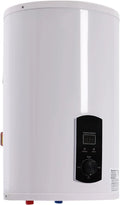 Elektryczny zbiornik ciepłej wody 2 kW, 50 l/80 l/100 l ABS, bojler ciepłej wody z ekranem LED, bojler zimnej i ciepłej wody 220 V do łazienki, zawieszony pionowo (głowica prysznicowa + armatura