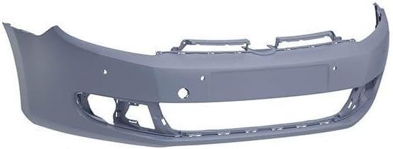 Parachoques delantero para pintar con 4 orificios para sensores, compatible con Volkswagen Golf 6 2008-2012