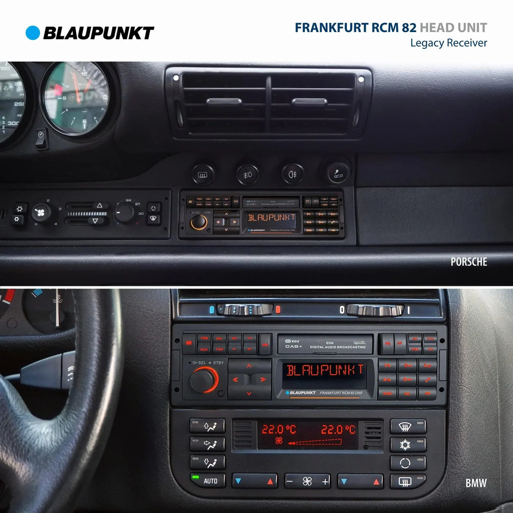 BLAUPUNKT Frankfurt RCM 82 DAB, autorradio 1 DIN, DAB+, Bluetooth, manos libres, control desde el volante, 200 vatios