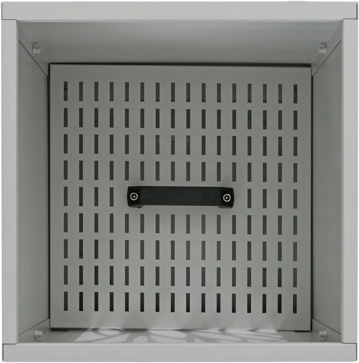 Mendler Pojemnik na pellet HWC-Q30 drzewa, pudełko do przechowywania np. karmy dla zwierząt, rolki nóżki 64 x 36 x 36 cm – biało-jasnoszary