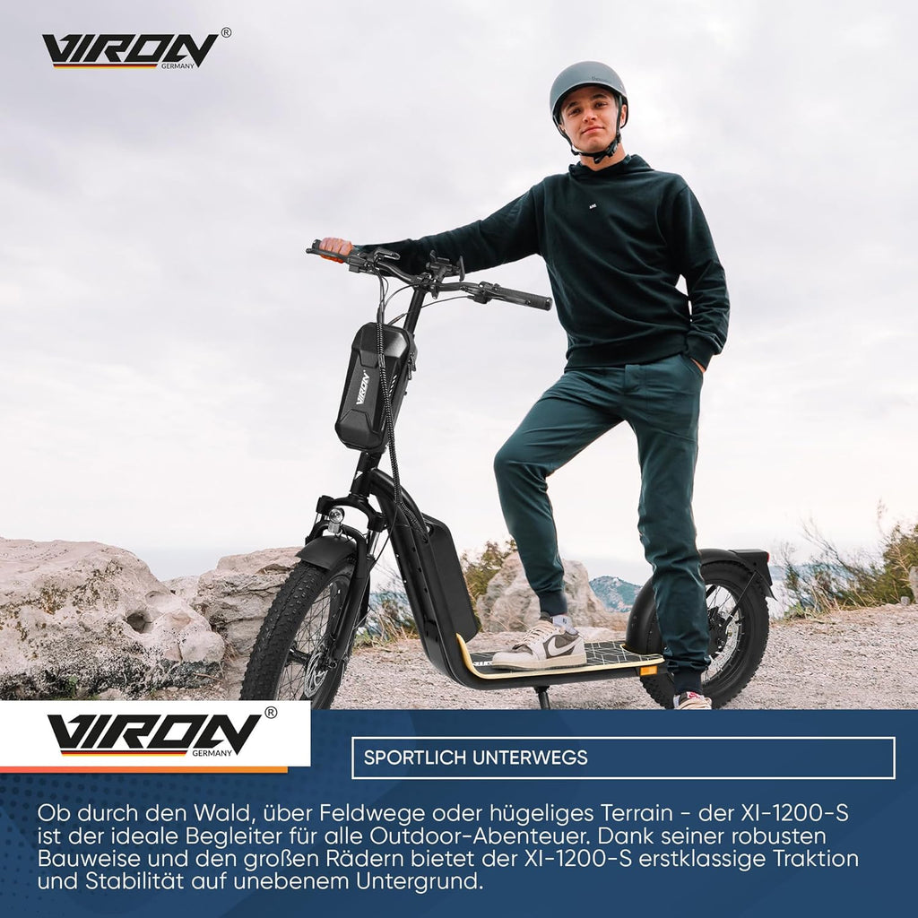 Patinete eléctrico con homologación para carretera ABE, patinete eléctrico eKFV, patinete plegable, eScooter