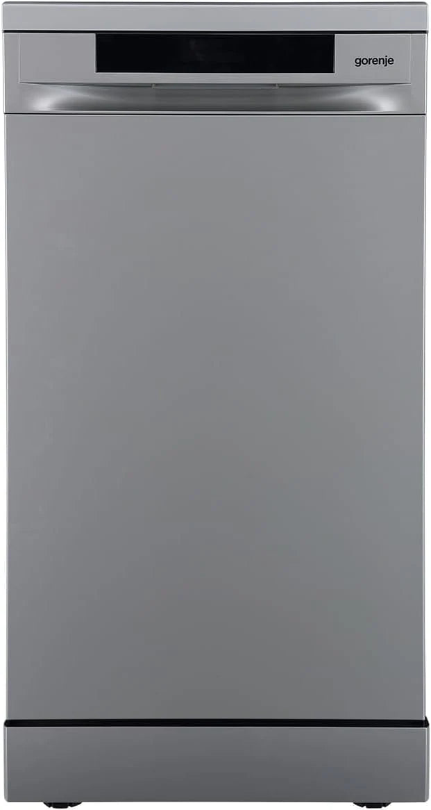 Gorenje GS 541D10 X wolnostojąca zmywarka do naczyń, SuperSilent, 11 nakryć wymiarowych, 5 programów, wyświetlanie programu, kolor srebrny, szerokość 45 cm