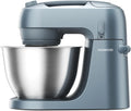 Kenwood Go Collection KZM35 000GY planetarna z konstrukcją oszczędzającą miejsce, kompaktowa maszyna do ugniatania z miską 4 l, 3 narzędzia mieszające, 6 prędkości, tylko 30 cm wysokości, uchwyt, moc