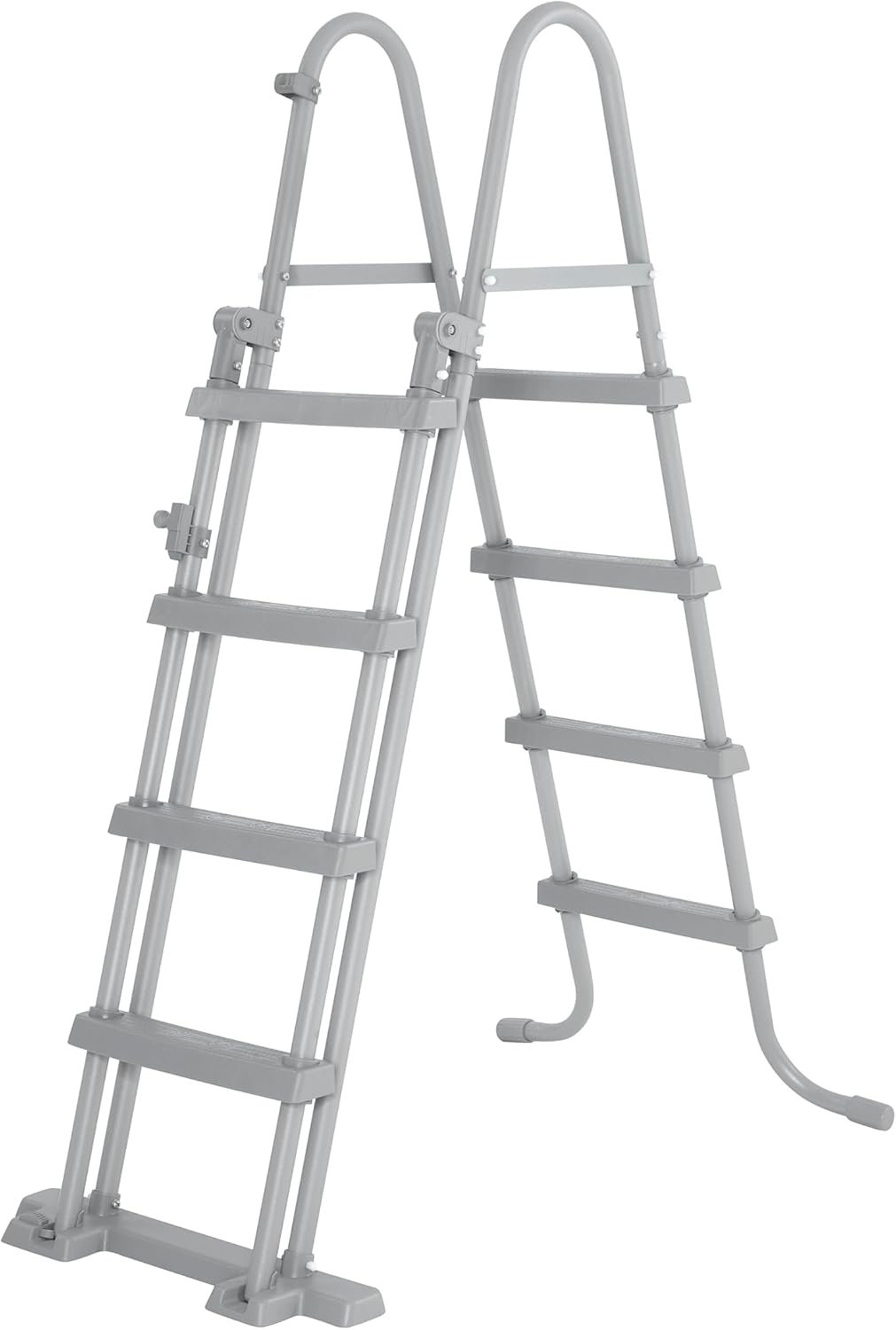 Set de piscina elevada Bestway® Steel Pro MAX™ con bomba de filtro, Ø 396 x 122 cm, gris claro, redonda
