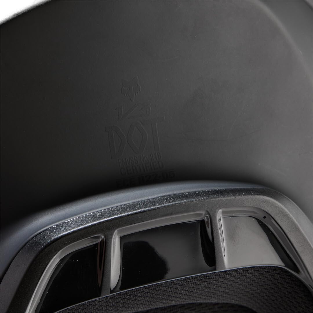 Casco de motocross Fox V3 Solid – Negro mate