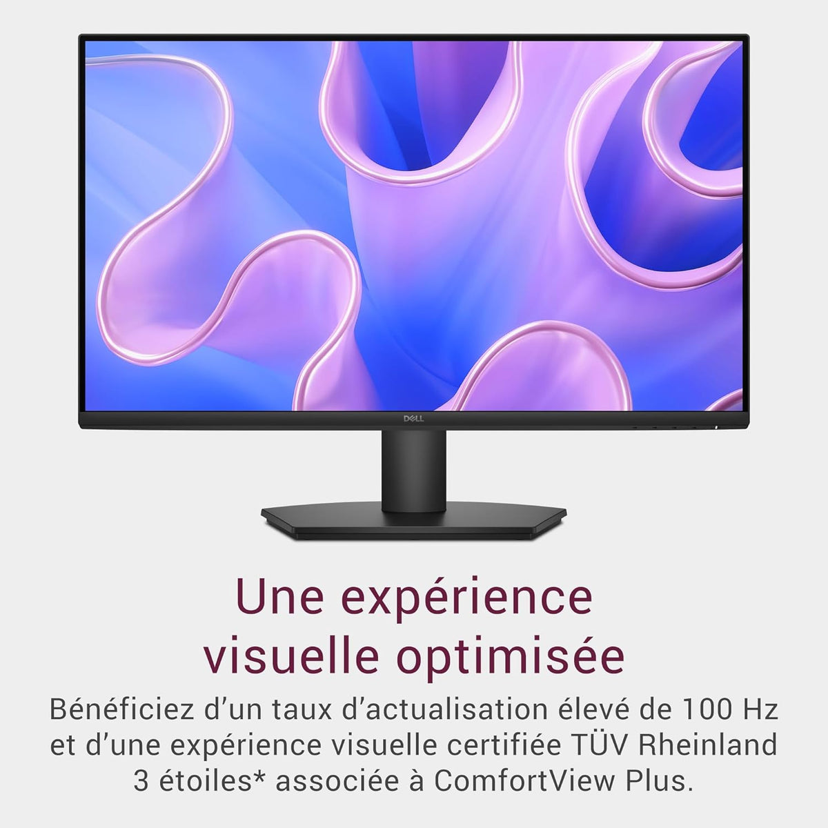 Monitor Dell 27 - SE2725HM, Full HD (1920x1080), 100Hz, IPS, 5ms, VESA (100x100mm), HDMI, VGA, garantía de 3 años, negro