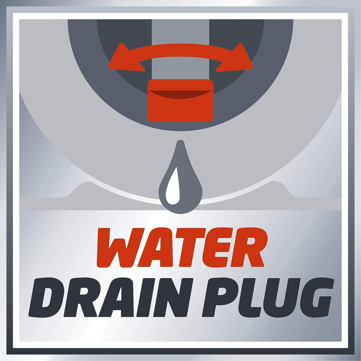 Sistema de abastecimiento de agua doméstico Einhell GC-WW 1250 NN (1200 W, máx. 5 bar, caudal máx. 5000 l/h, altura de elevación máx. 50 m, motor sin mantenimiento, tornillo de purga de agua, depósito de presión de acero inoxidable de 20 l)