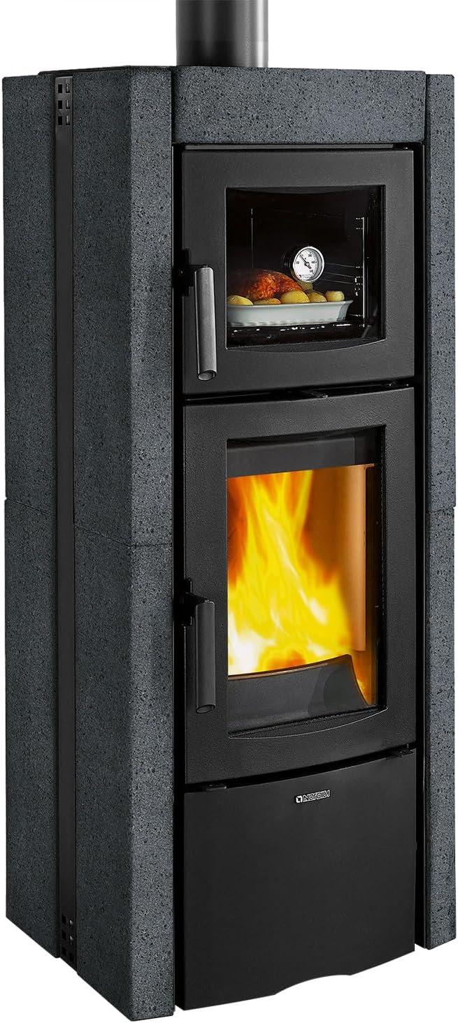 La Nordica 7116734 Ester Forno Evo Estufa de leña Vulcan/A+