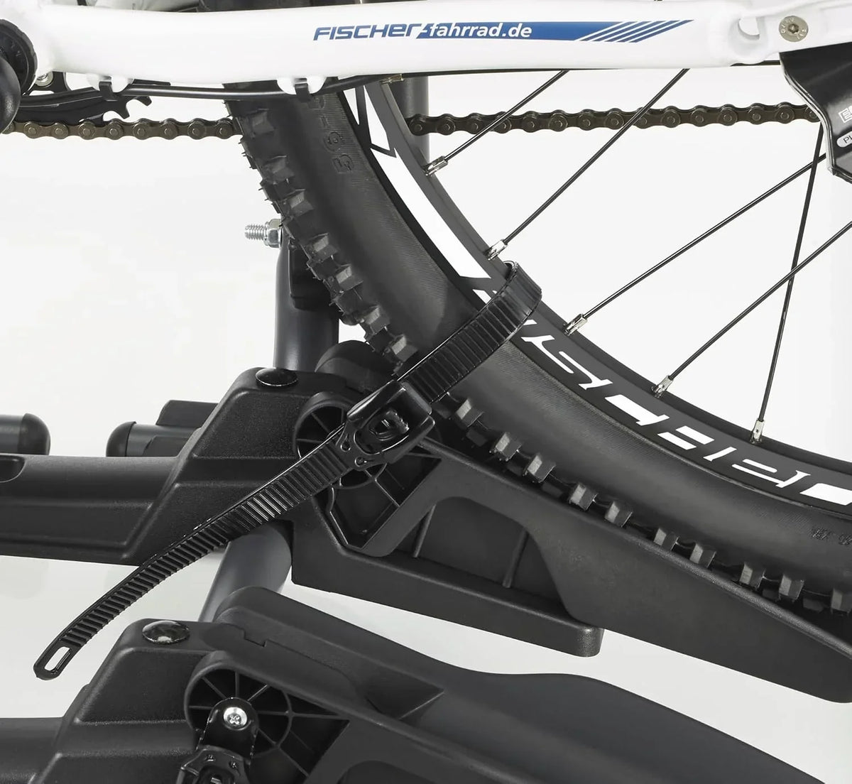Portabicicletas trasero 10444 para 2 bicicletas de 12-29 pulgadas hasta 45 kg, plegable, acero, soporte de cuadro bloqueable