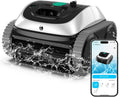 WYBOT C1 Robot limpiafondos para piscinas, fondo y paredes, 150 min, aspiradora de piscina con planificación inteligente de rutas, limpieza totalmente automática del suelo, limpieza rápida de 150 m² (verde y blanco)
