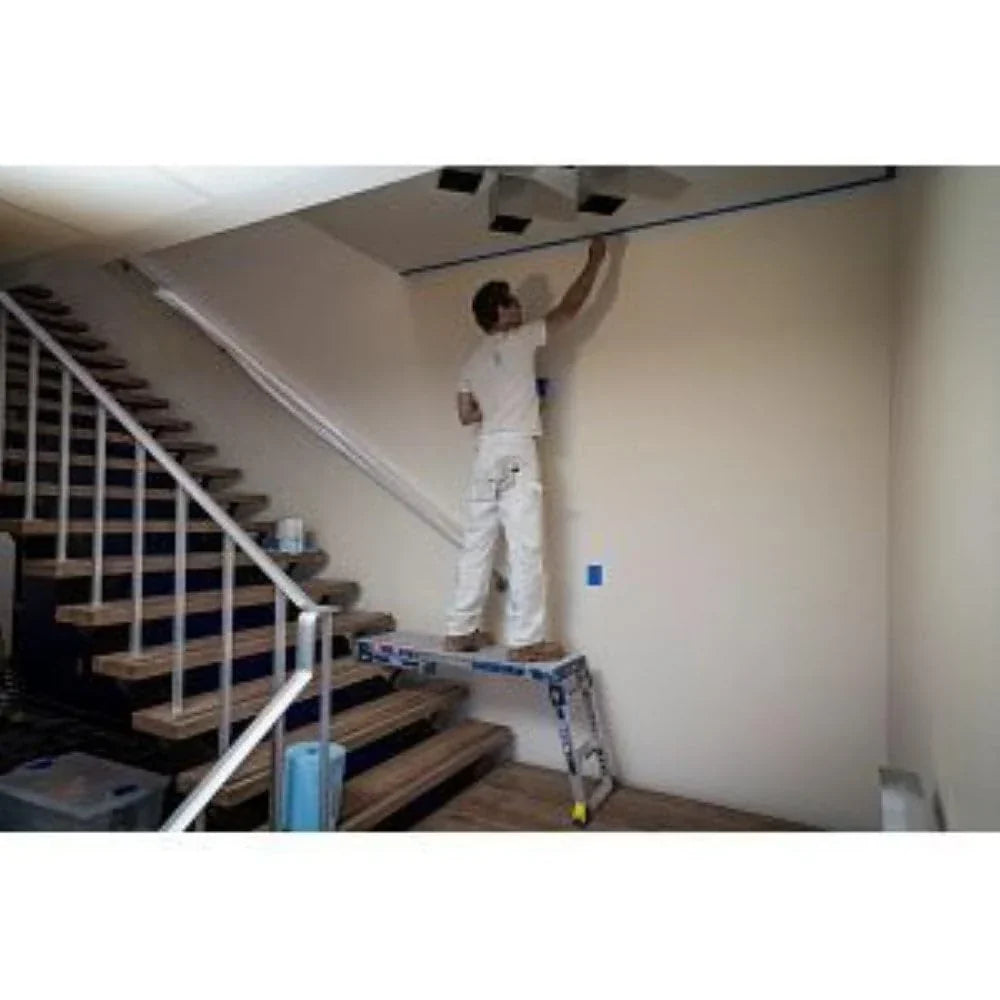 Plataforma de trabajo ajustable Work & Access 79023 de aluminio, altura ajustable, plataforma antideslizante