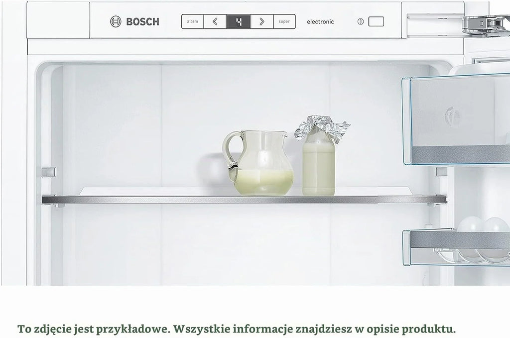 Bosch KIF41ADD0 lodówka do zabudowy, płaski zawias, oświetlenie LED