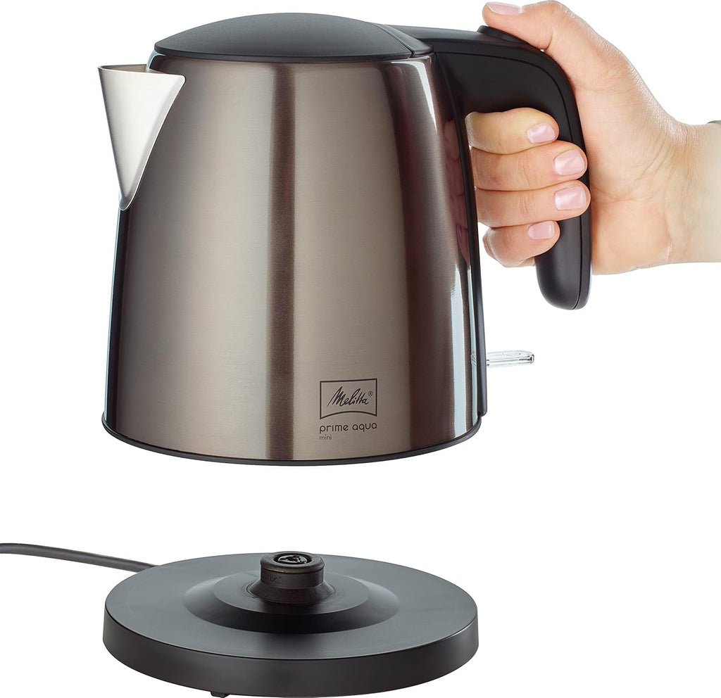 Melitta AromaFresh - Cafetera de filtro - con jarra de cristal - molinillo integrado - función de temporizador - 10 tazas - Negro puro
