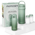 Calentador de biberones y enfriador de leche materna Momcozy, MW05 portátil de 500 ml, batería de gran capacidad, CM01 650 ml con refrigeración 360° durante 24 horas, certificación TÜV CE