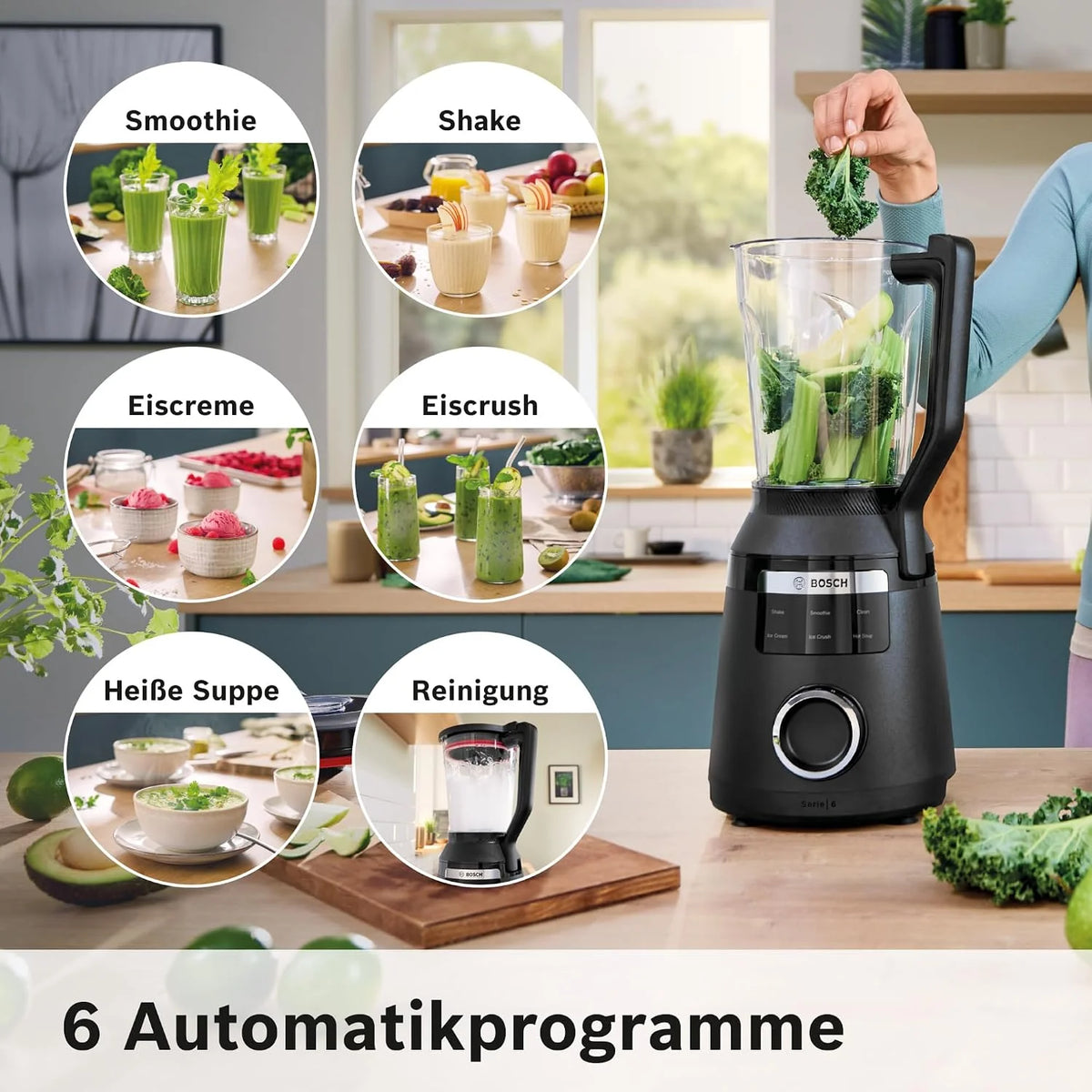 Bosch VitaPower Blender wysokoobrotowy 1800 W, MMB6652B
