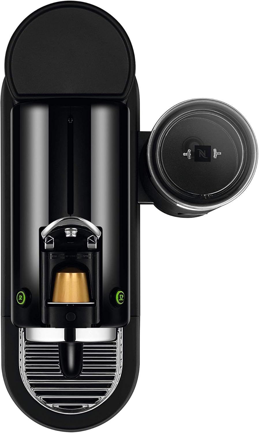 Cafetera De'Longhi Nespresso Citiz EN267.WAE con espumador de leche, función de ahorro de energía, negra